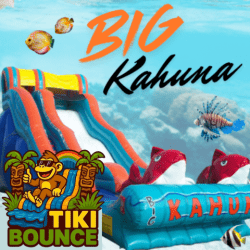 18 ft Big Kahuna Single Lane Water Slide